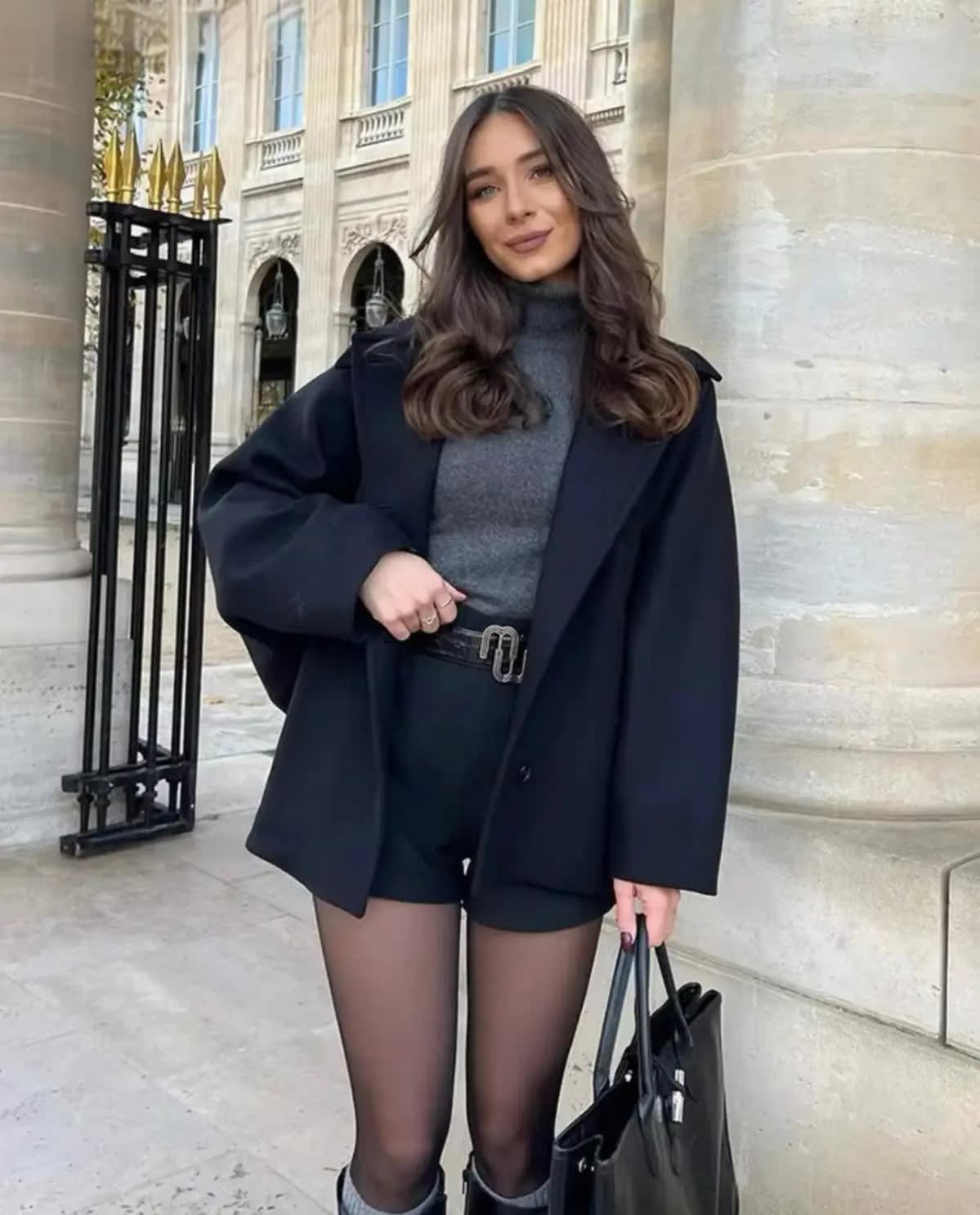 Sybil Wool Blend Oversized Coat