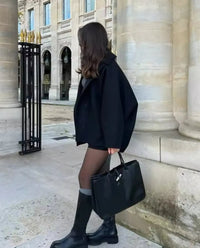 Sybil Wool Blend Oversized Coat