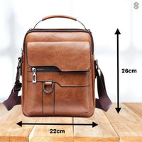 Doreen Water Resistant Faux Leather Crossbody Bag