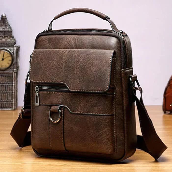 Doreen Water Resistant Faux Leather Crossbody Bag