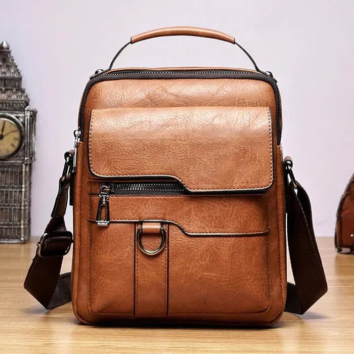 Doreen Water Resistant Faux Leather Crossbody Bag
