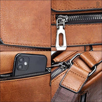 Doreen Water Resistant Faux Leather Crossbody Bag