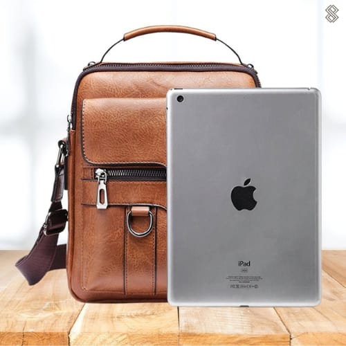Doreen Water Resistant Faux Leather Crossbody Bag