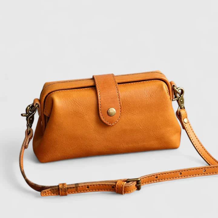 Doris Vintage Leather Crossbody Bag