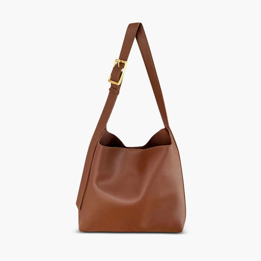 Dorothy Buckle Strap Slouchy Shoulder Bag_1