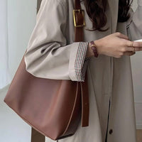 Dorothy Buckle Strap Slouchy Shoulder Bag