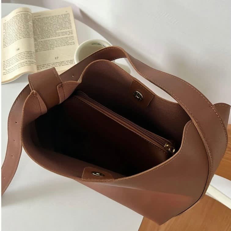 Dorothy Buckle Strap Slouchy Shoulder Bag