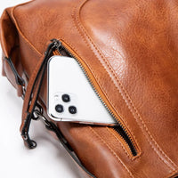 Edith Slouchy Leather Hobo Bag