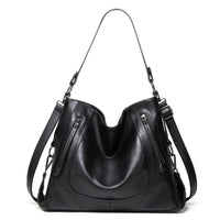 Edith Slouchy Leather Hobo Bag