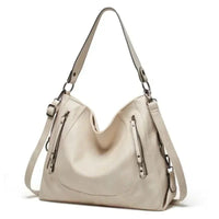 Edith Slouchy Leather Hobo Bag