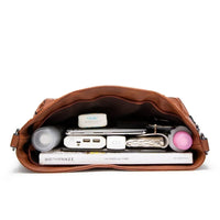 Edith Slouchy Leather Hobo Bag