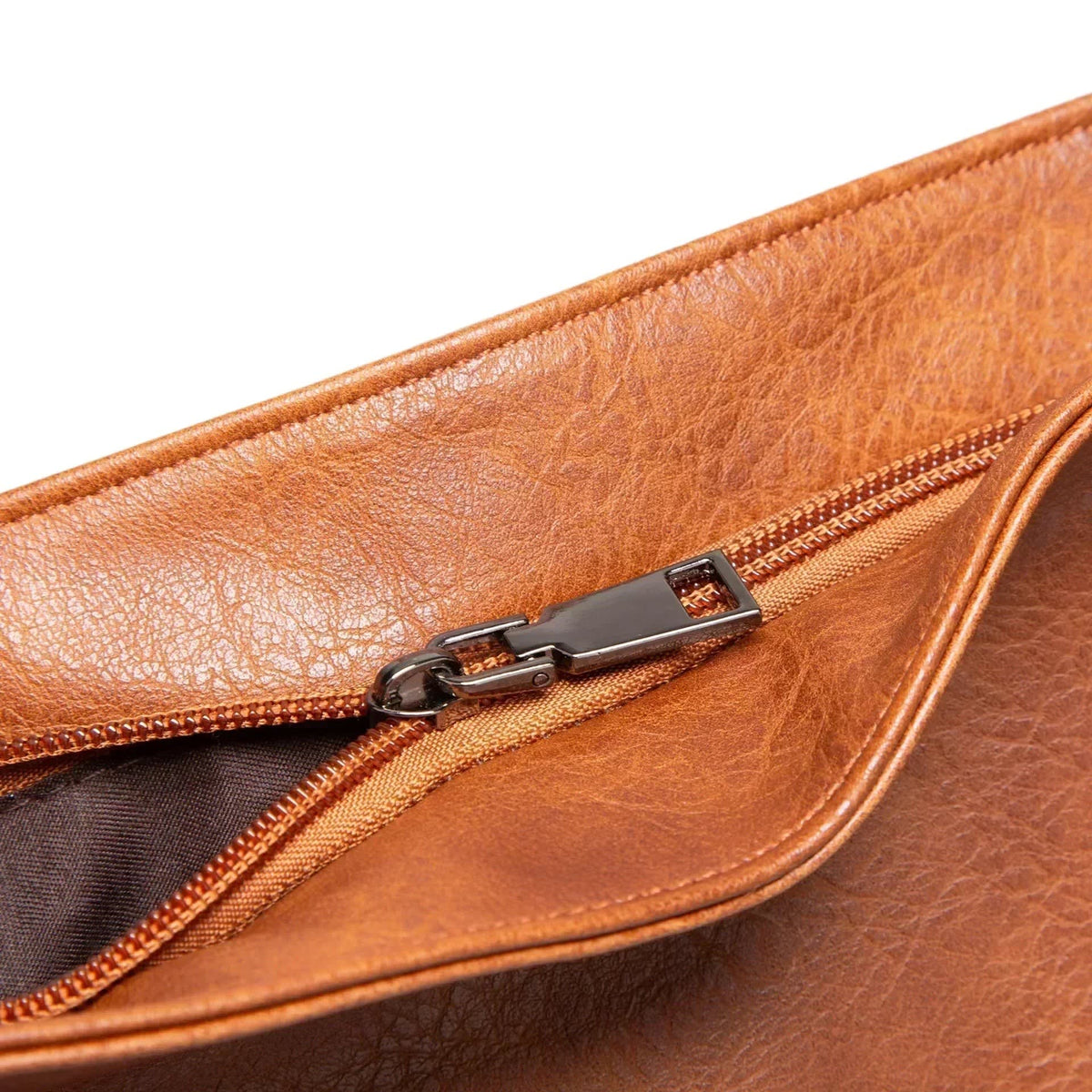 Edith Slouchy Leather Hobo Bag