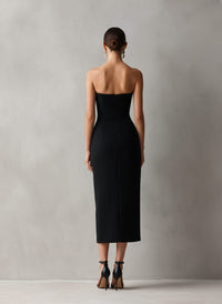Nadine Strapless Bodycon Midi Dress