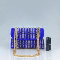 Alberta Rhinestone Evening Clutch Bag