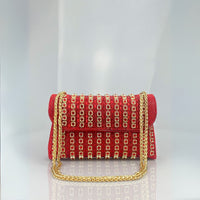 Alberta Rhinestone Evening Clutch Bag