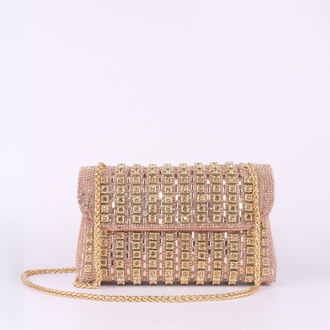Alberta Rhinestone Evening Clutch Bag