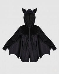 Billie Hooded Bat Halloween Costume Top