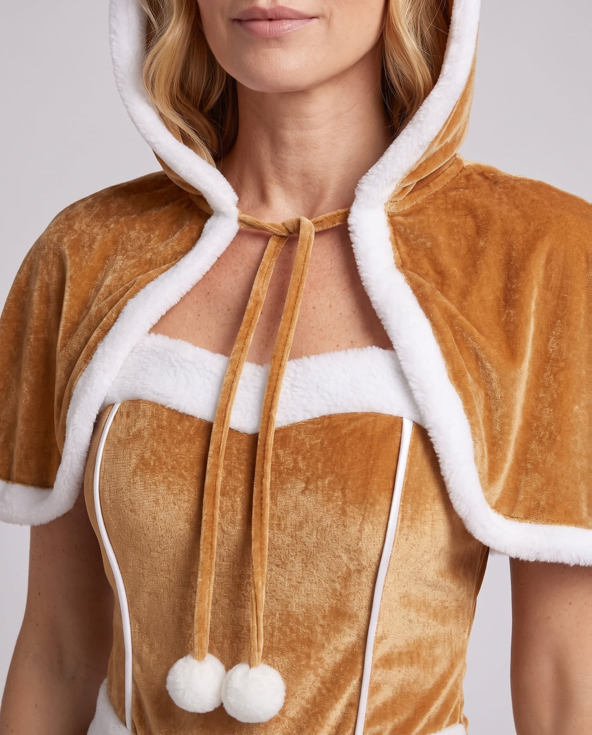 Sinead Velvet Deer Halloween Costume Dress
