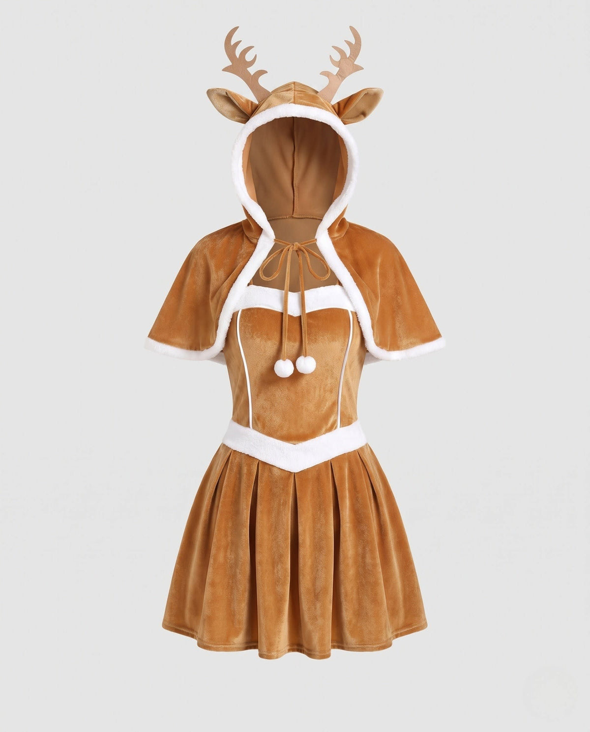 Sinead Velvet Deer Halloween Costume Dress