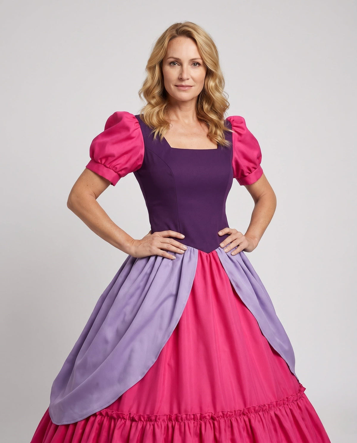 Tullia Satin Princess Costume Dress_2