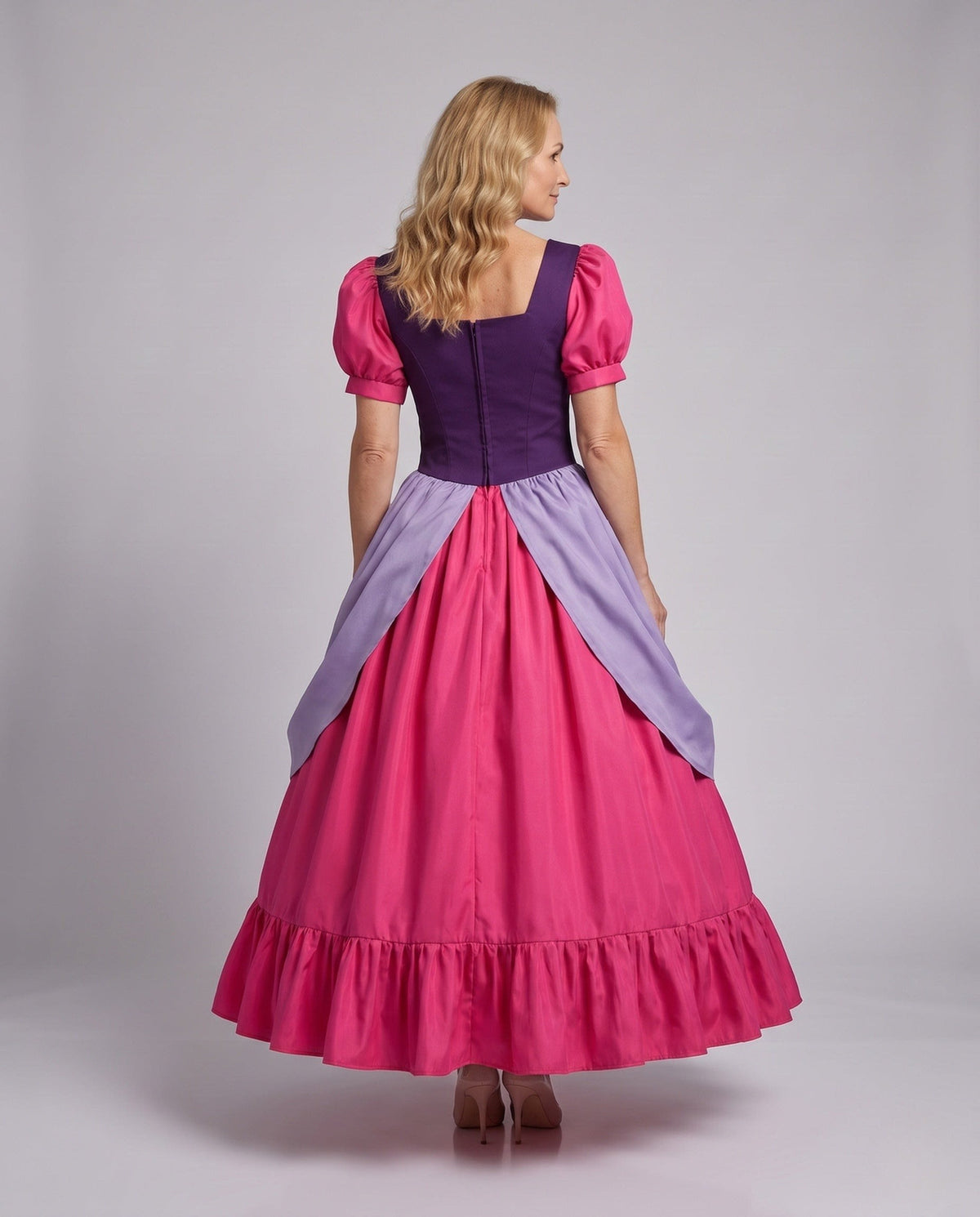 Tullia Satin Princess Costume Dress_4