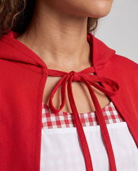 Liana Gingham Red Riding Hood Halloween Costume Dress