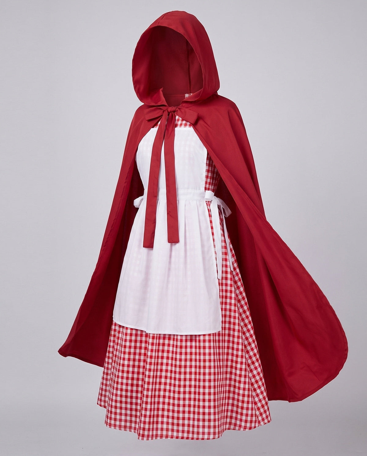 Liana Gingham Red Riding Hood Halloween Costume Dress