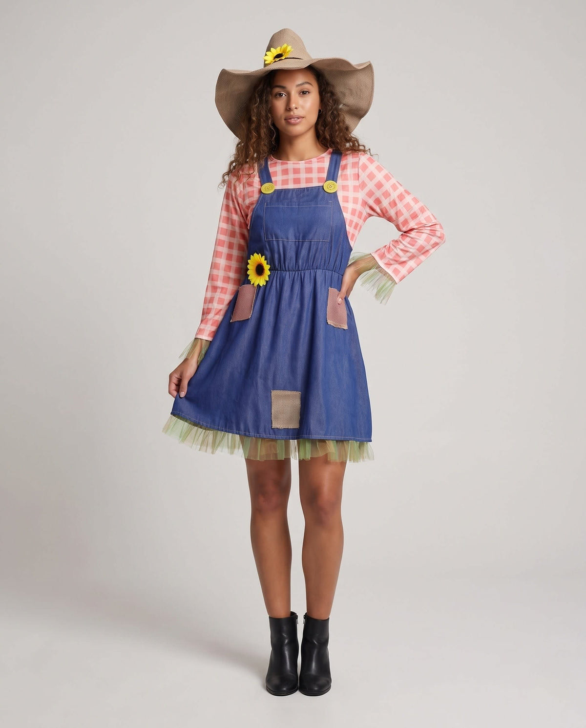 Emmy Sunflower Farmer Costume Dress_1