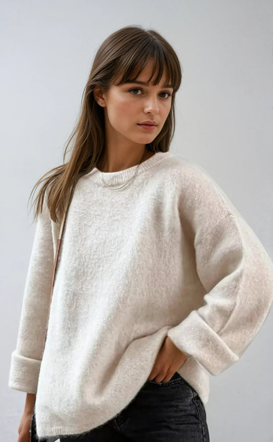 Etta Oversized Wool Blend Knit Sweater_1