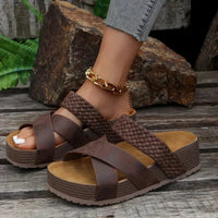 Aurora Crossover Platform Orthopedic Sandals