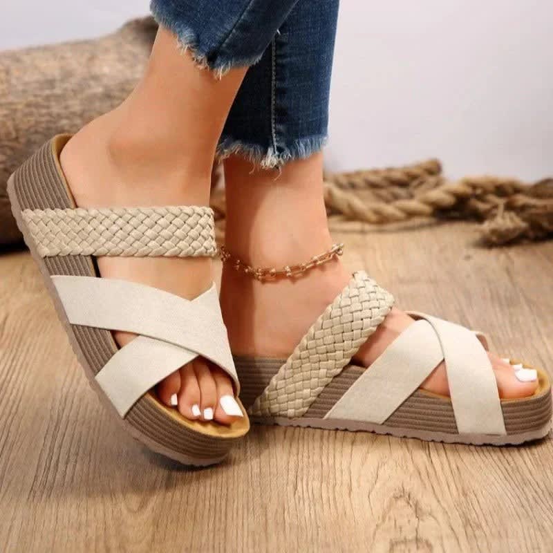Aurora Crossover Platform Orthopedic Sandals