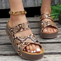 Aurora Crossover Platform Orthopedic Sandals