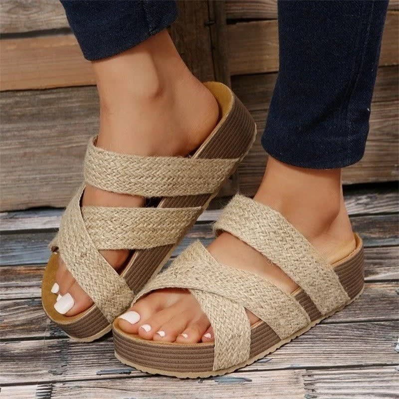 Aurora Crossover Platform Orthopedic Sandals