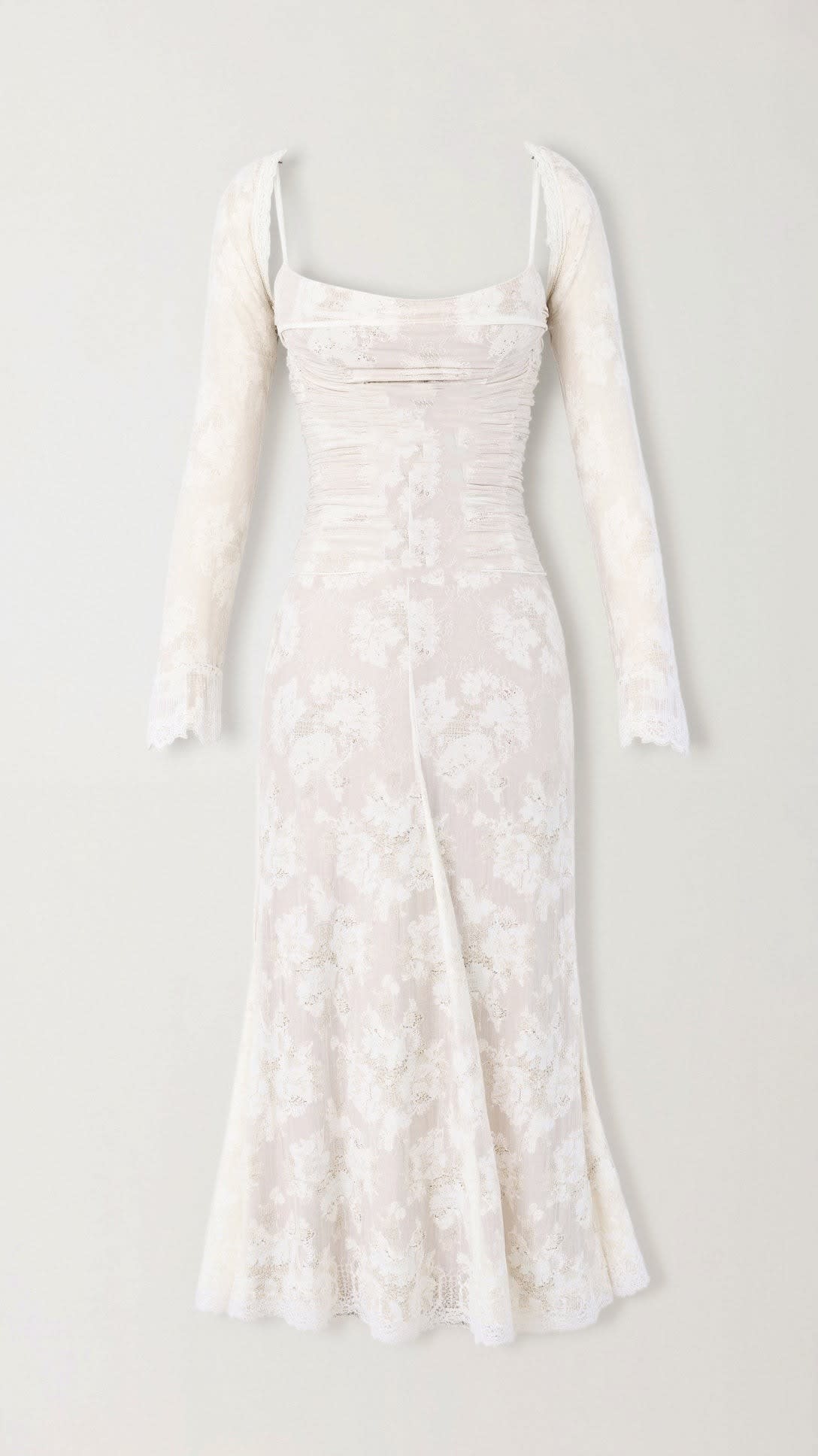 Phaedra Long Sleeve Lace Maxi Dress