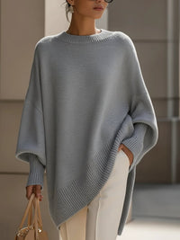 Ulani Oversized Drape Knit Sweater