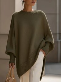 Ulani Oversized Drape Knit Sweater