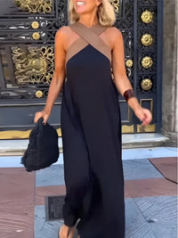 Natalie V-Neck Maxi Dress Crossover Flowy Summer