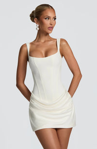 Portia Corset Cocktail Mini Dress
