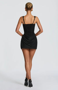 Portia Corset Cocktail Mini Dress
