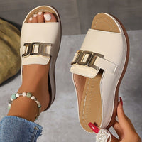 Cleo Buckle Slide Orthopedic Sandals