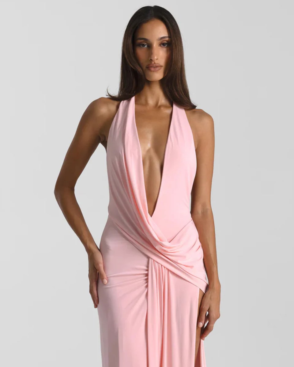 Merryn Halter Neck Backless Maxi Dress_10