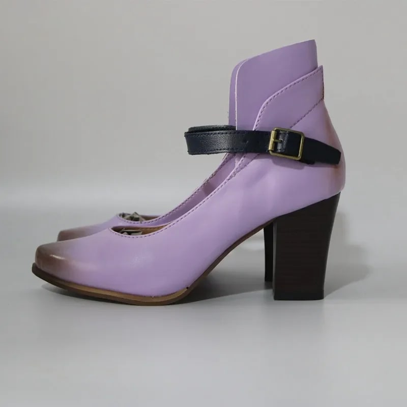Ingrid Pemberton Two Tone Block Heel Pumps