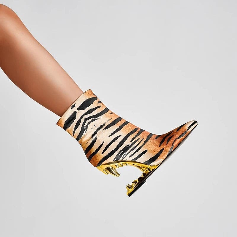 Cosima Inglewood Sculptural Heel Ankle Boots