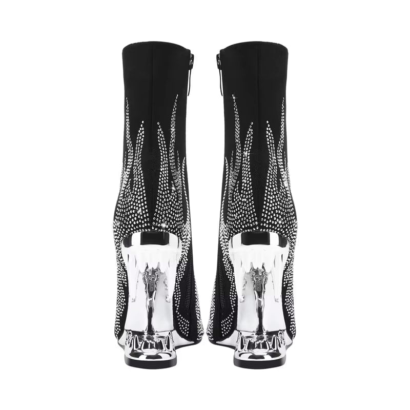 Cosima Inglewood Sculptural Heel Ankle Boots