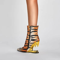 Cosima Inglewood Sculptural Heel Ankle Boots