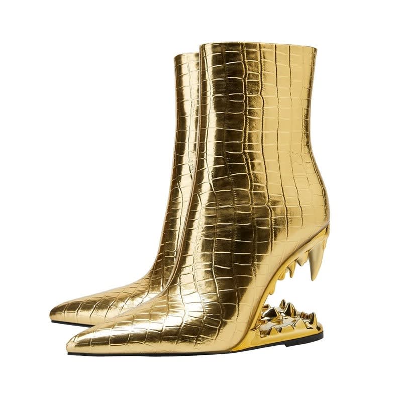 Cosima Inglewood Sculptural Heel Ankle Boots_7