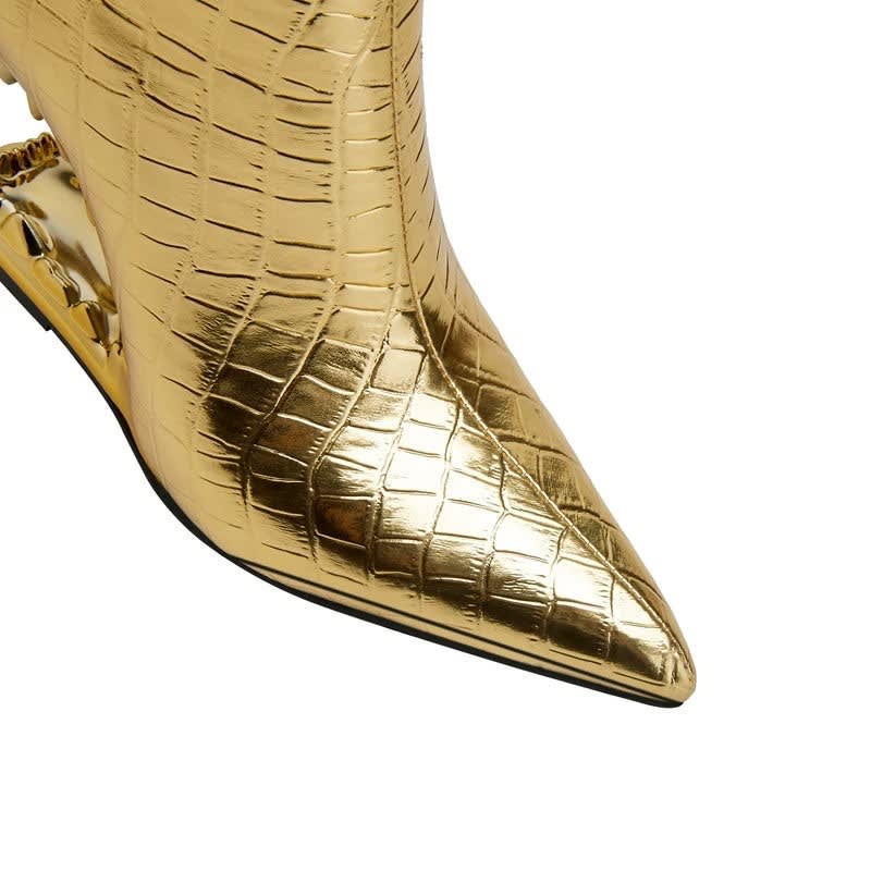 Cosima Inglewood Sculptural Heel Ankle Boots