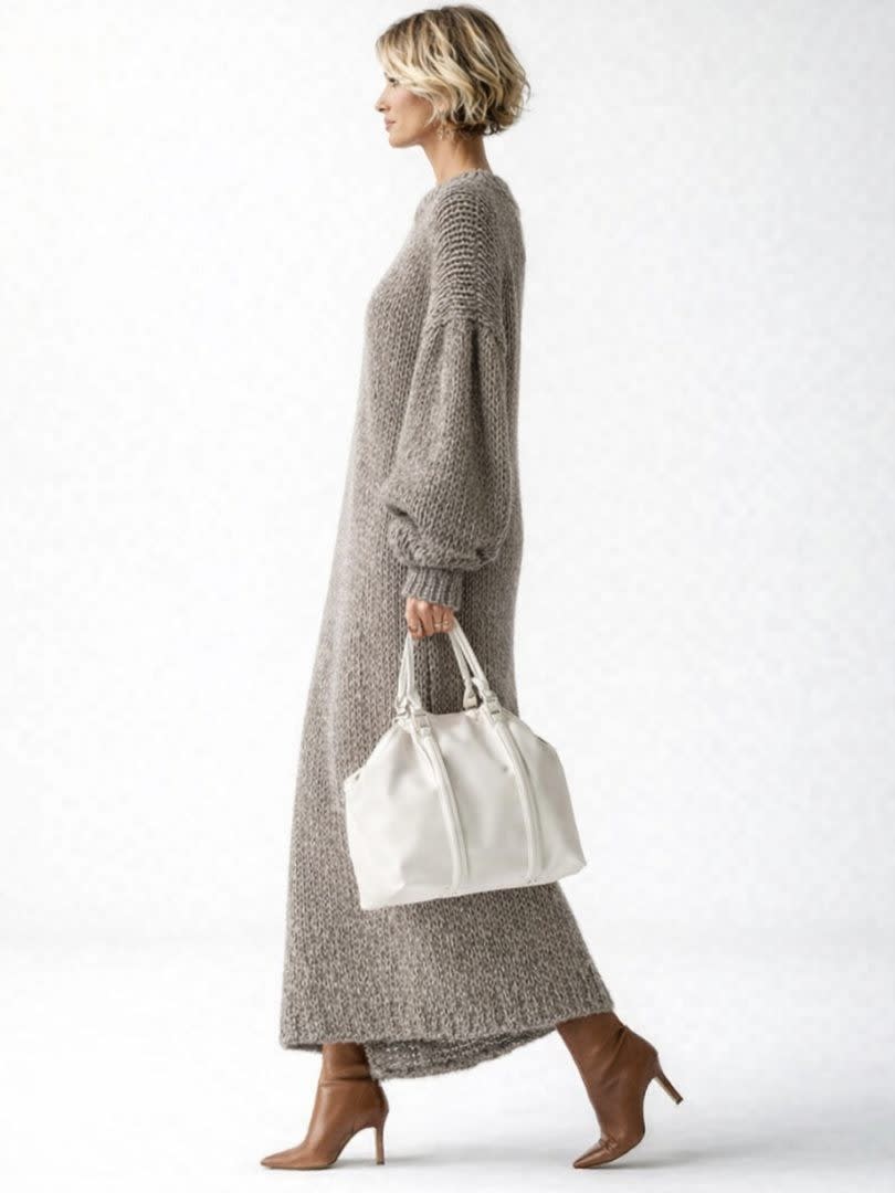 Bridie Knit Oversized Maxi Sweater Dress