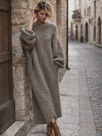 Bridie Knit Oversized Maxi Sweater Dress