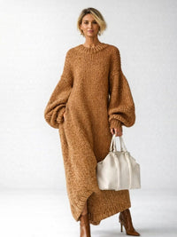Bridie Knit Oversized Maxi Sweater Dress
